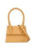 Le Chiquito Moyen, &pound;230, Handbags, Tan, Leather, Front view